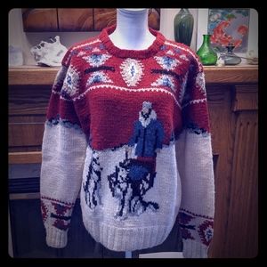 Ralph Lauren 100% wool vintage sweater